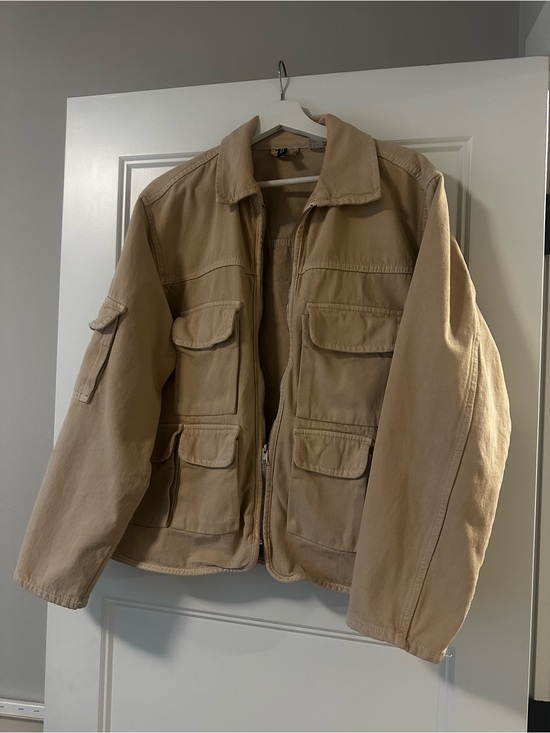 H&M Jackets & Blazers - Women’s Utility Field Jacket in Khaki